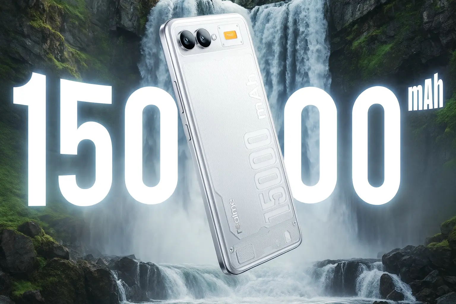 realme 15000 mAh battery phone