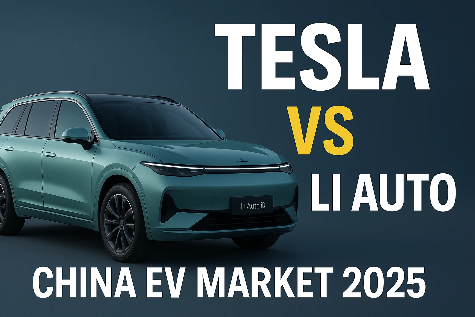 Tesla vs Li Auto – China EV Market 2025