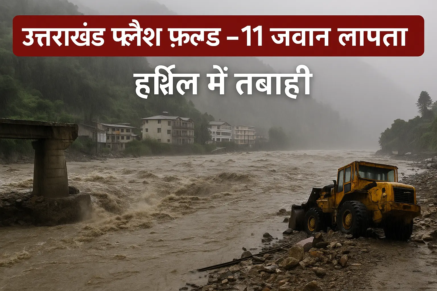uttarakhand flash flood 2025