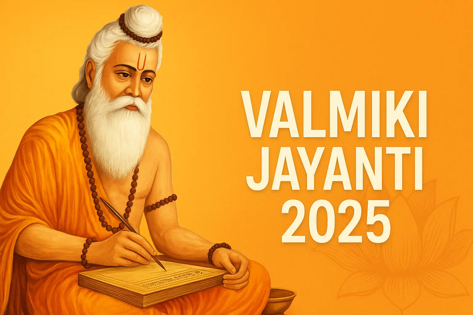 बाल्मीकि जयंती 2025